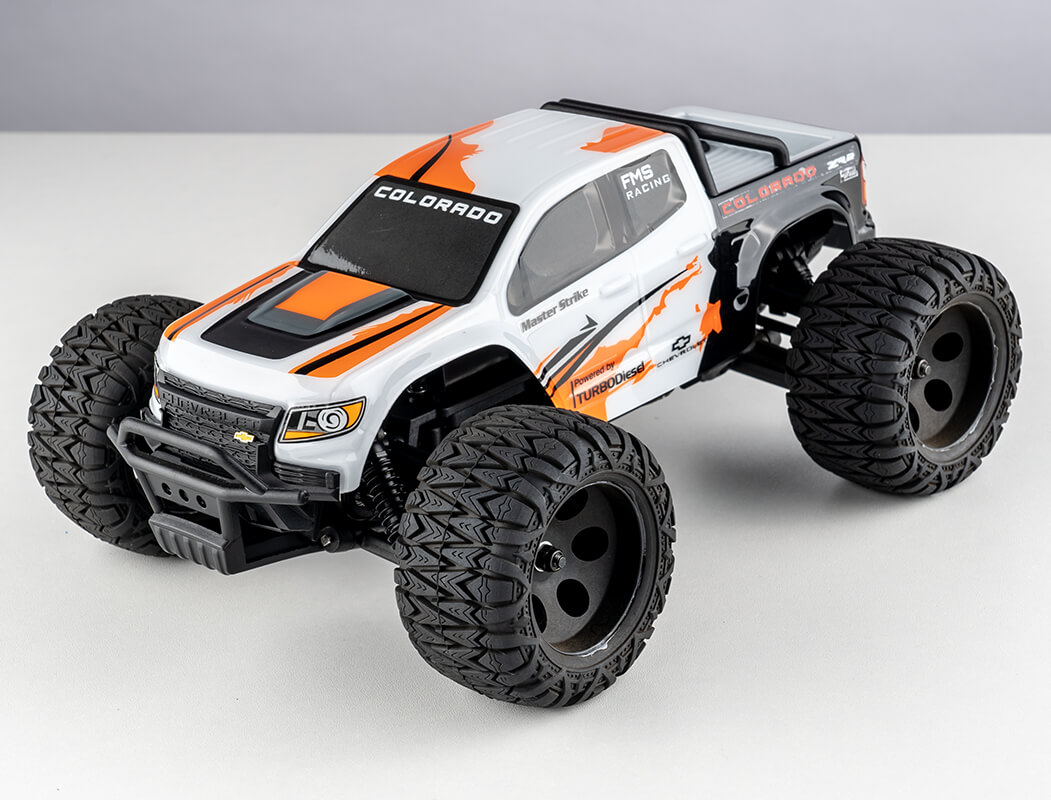 FMS FMT24 1/24TH CHEVROLET COLORADO RTR Bianco - immagine 12