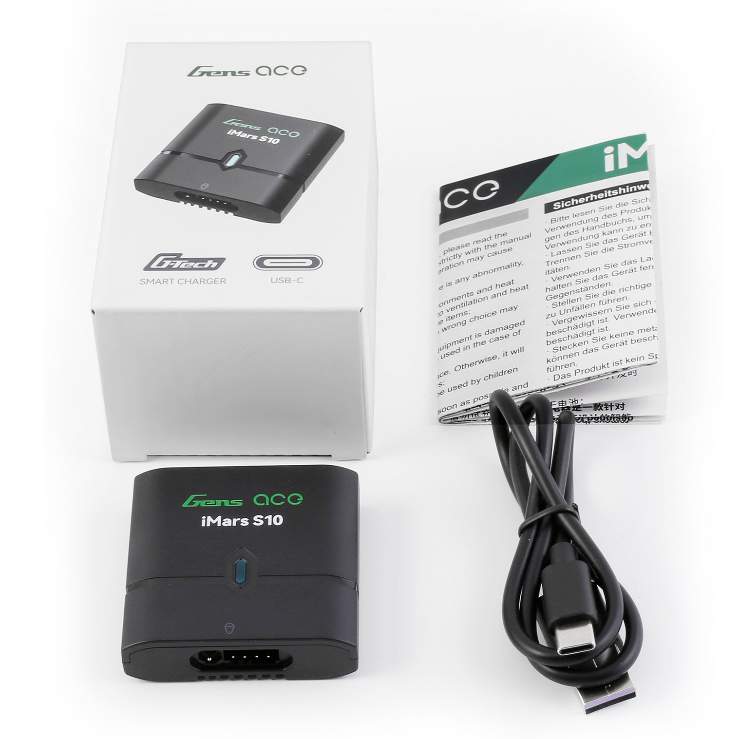 Gens Ace iMars S10 G-Tech Caricabatterie GEAS10-EB - immagine 2