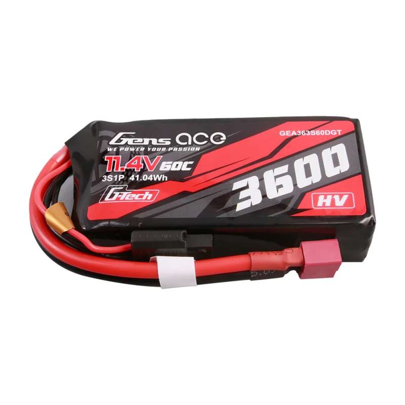 GENS ACE G-Tech 3600mAh 3S 11.4V 60C GEA363s60DGT - immagine 3