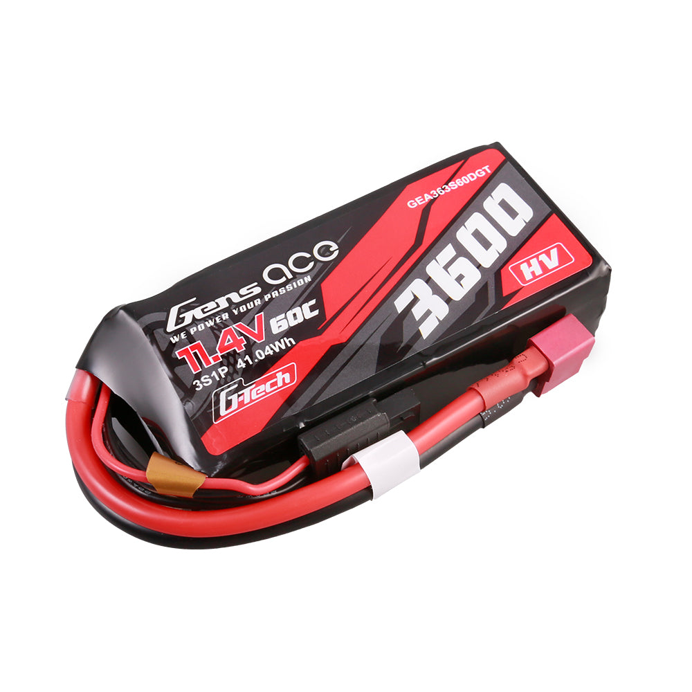 GENS ACE G-Tech 3600mAh 3S 11.4V 60C GEA363s60DGT - immagine 4