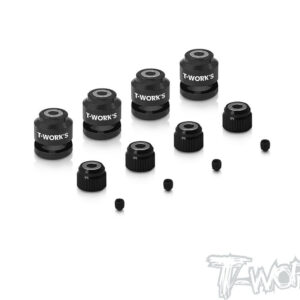 T-WORK'S Kit Magneti Foro Carrozzeria Clips TT-020-BK