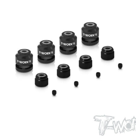T-WORK'S Kit Magneti Foro Carrozzeria Clips TT-020-BK