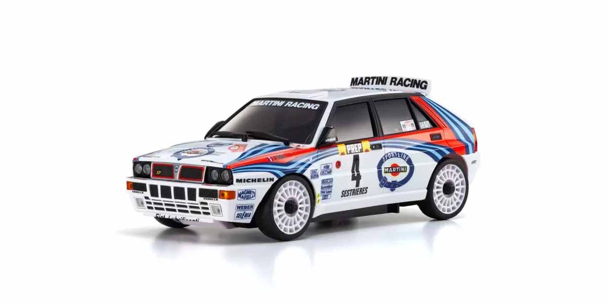 KYOSHO Autoscale MINI-Z Lancia Delta NO.4 Monte Carlo K.MZP484MC - immagine 3