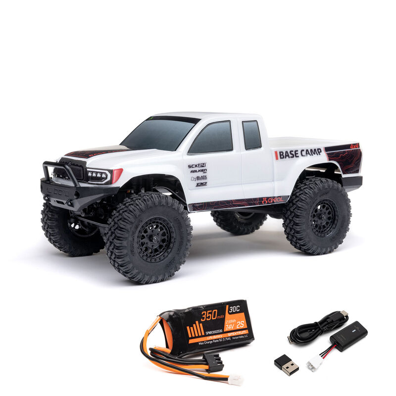 Axial SCX24 V2 Base Camp 1:24 RTR Bianco AXI-1219T1 - immagine 5