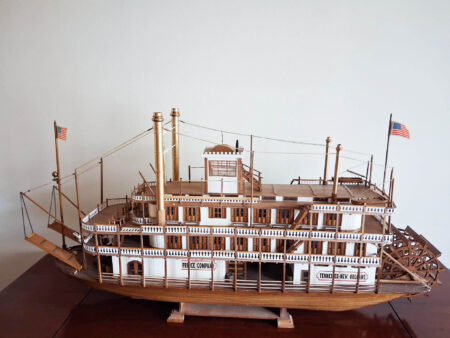 Battello in legno Tennessee New Orleans, simbolo della navigazione sul Mississippi