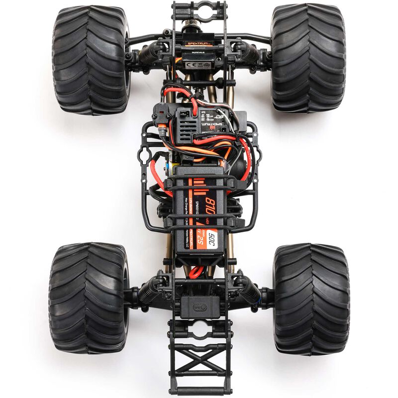Losi Mini LMT 4X4 Monster Truck Megalodon 1:18 RTR LOS01026T3 - immagine 9