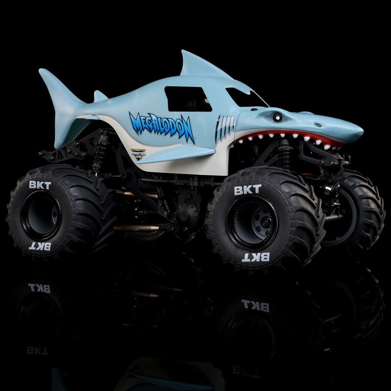 Losi Mini LMT 4X4 Monster Truck Megalodon 1:18 RTR LOS01026T3 - immagine 19