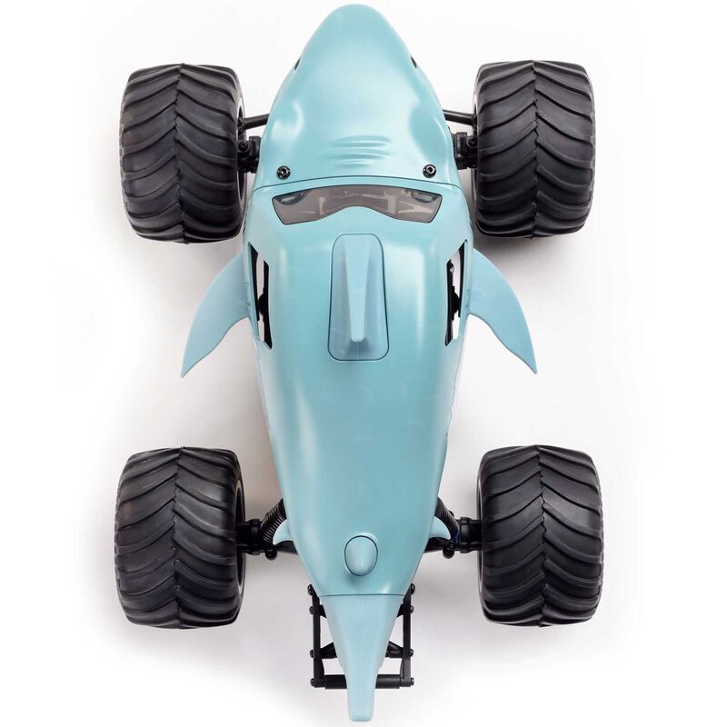 Losi Mini LMT 4X4 Monster Truck Megalodon 1:18 RTR LOS01026T3 - immagine 6