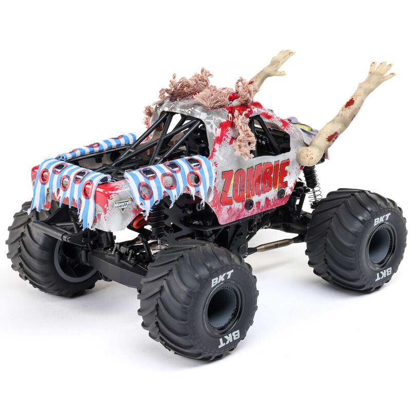 Losi Mini LMT 4X4 Monster Truck Zombie 1:18 RTR LOS01026T4 - immagine 10