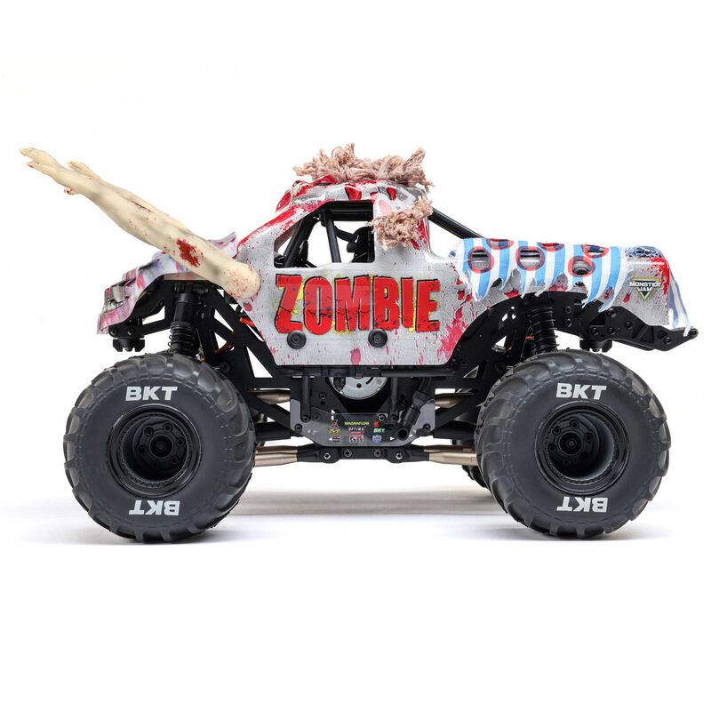 Losi Mini LMT 4X4 Monster Truck Zombie 1:18 RTR LOS01026T4 - immagine 11