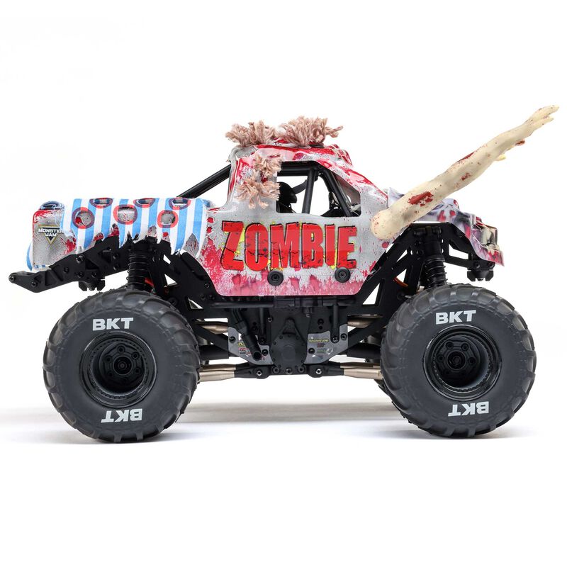 Losi Mini LMT 4X4 Monster Truck Zombie 1:18 RTR LOS01026T4 - immagine 12