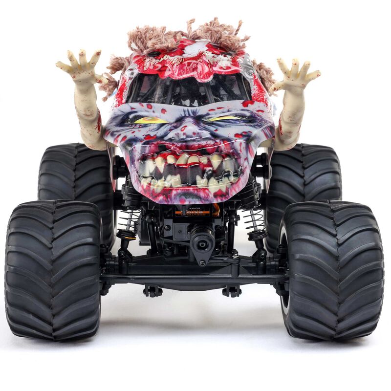 Losi Mini LMT 4X4 Monster Truck Zombie 1:18 RTR LOS01026T4 - immagine 13