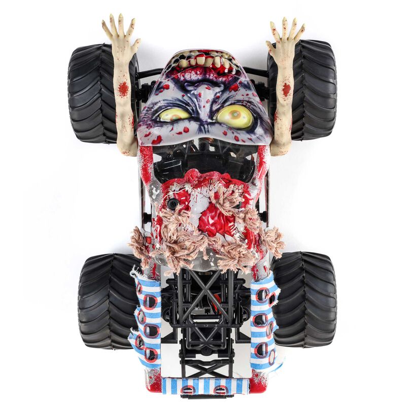 Losi Mini LMT 4X4 Monster Truck Zombie 1:18 RTR LOS01026T4 - immagine 16