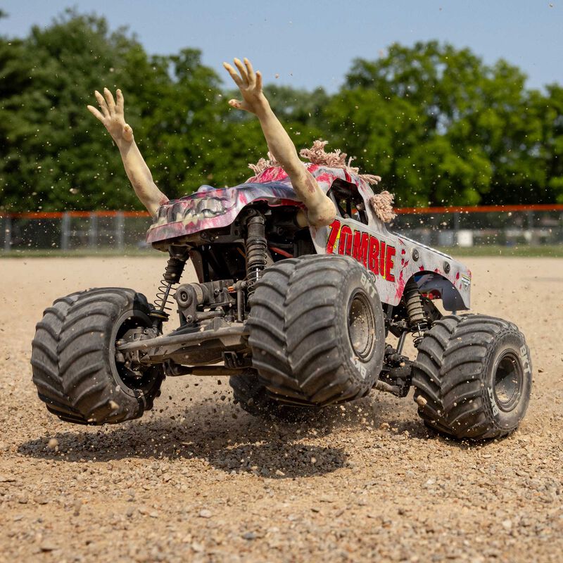Losi Mini LMT 4X4 Monster Truck Zombie 1:18 RTR LOS01026T4 - immagine 3
