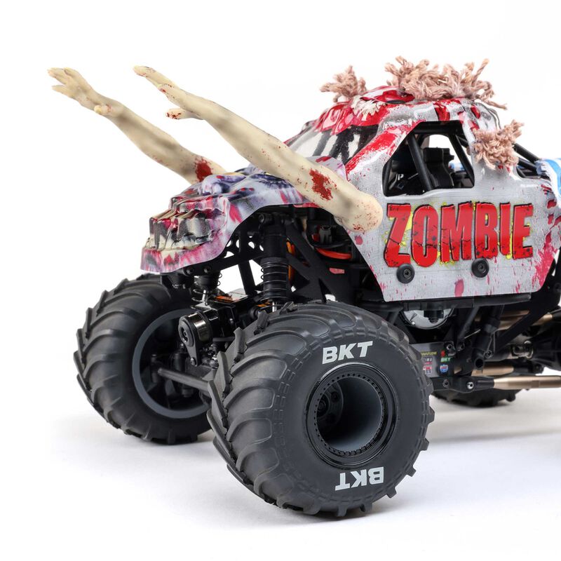 Losi Mini LMT 4X4 Monster Truck Zombie 1:18 RTR LOS01026T4 - immagine 21