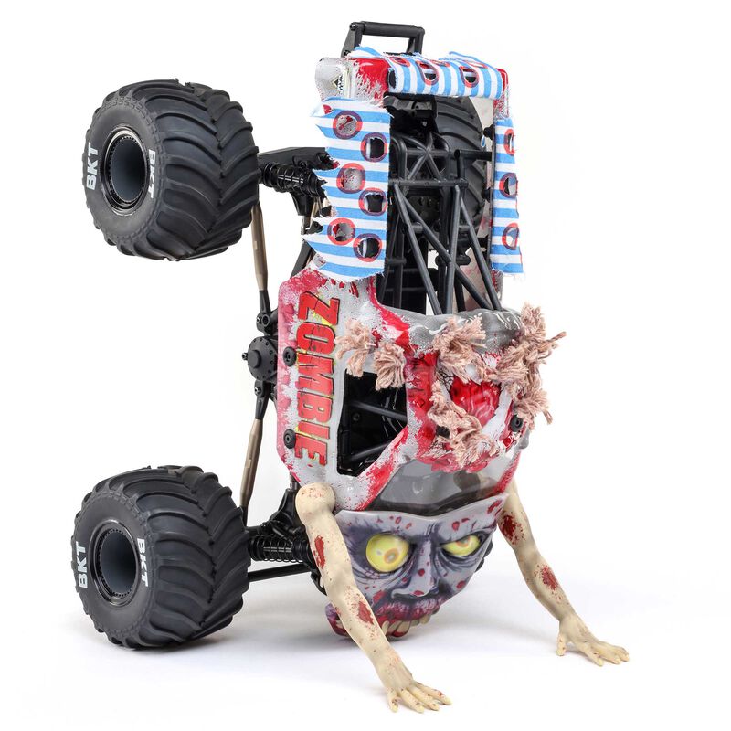 Losi Mini LMT 4X4 Monster Truck Zombie 1:18 RTR LOS01026T4 - immagine 23