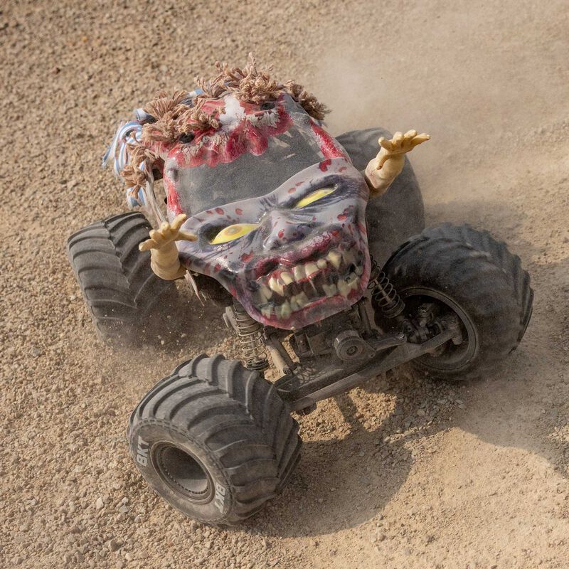 Losi Mini LMT 4X4 Monster Truck Zombie 1:18 RTR LOS01026T4 - immagine 26