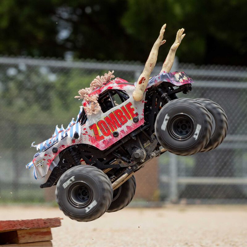 Losi Mini LMT 4X4 Monster Truck Zombie 1:18 RTR LOS01026T4 - immagine 27