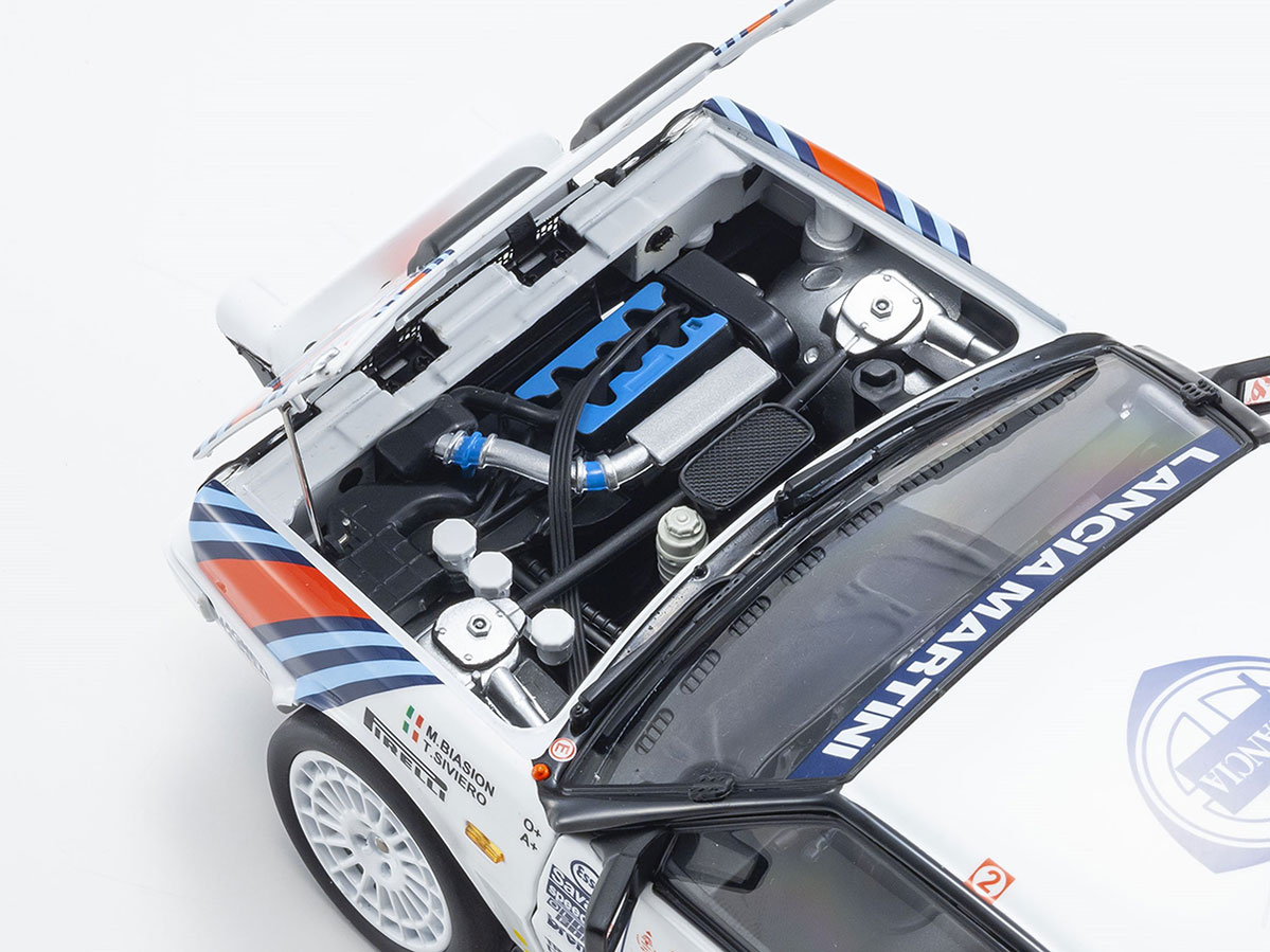 KYOSHO Diecast Lancia Delta HF MonteCarlo 1987 Nr.6 KS08960A - immagine 7