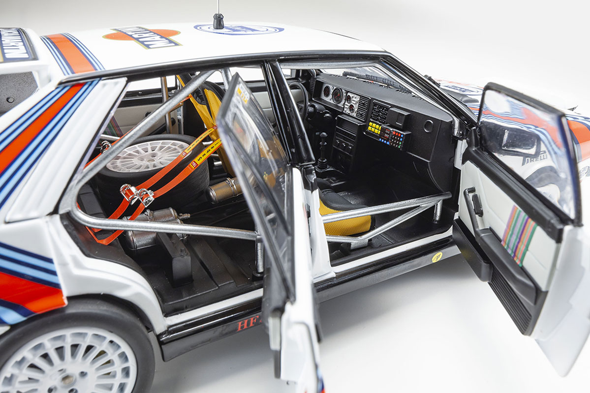 KYOSHO Diecast Lancia Delta HF MonteCarlo 1987 Nr.6 KS08960A - immagine 4