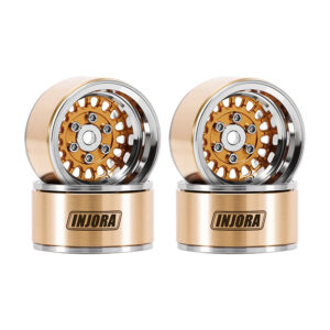 INJORA Cerchi 1.0" Offset -4.4mm SCX24 MW1016GD