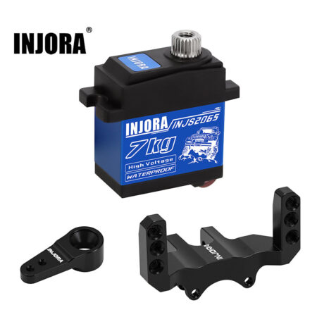 INJORA Servo 7kg Con Supporto e Squadretta INJS2065-24BK