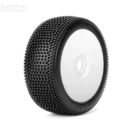 Jetko Block In Soft 1:8 incollate su cerchi 2pz JK1002SRW