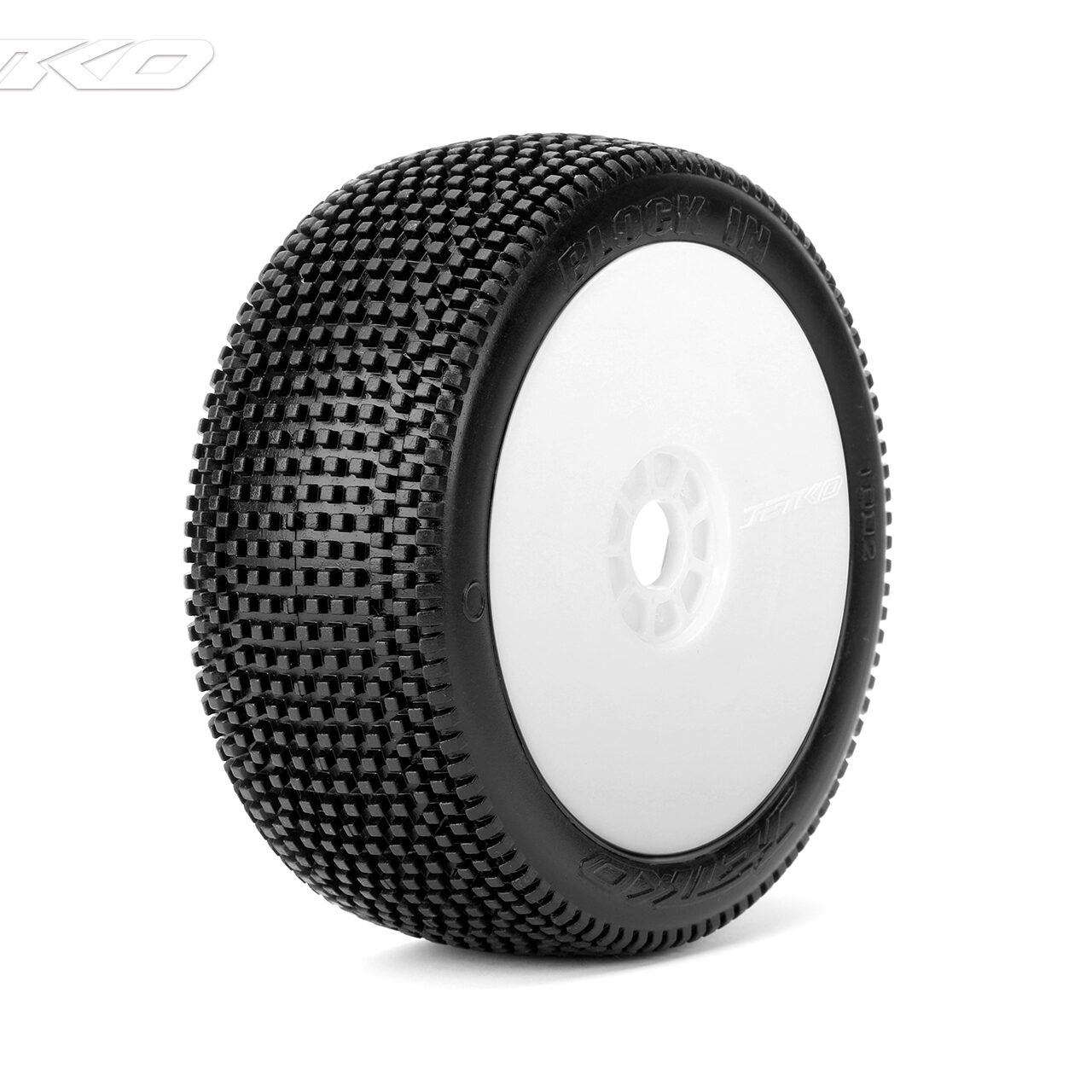 Jetko Block In Ultra Soft 1-8 incollate su cerchi 2pz JK1002USRW