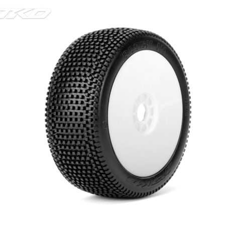 Jetko Block In Super Soft 1-8 incollate su cerchi 2pz JK1002SSRW