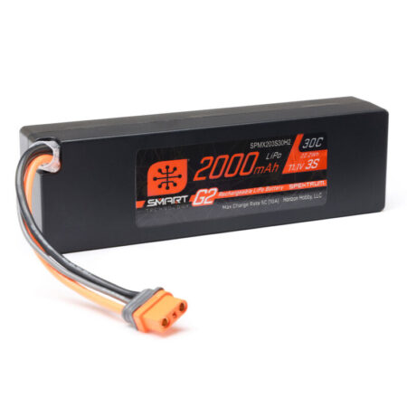 SPEKTRUM LIPO 2000mAh 3s 30C Smart G2 SPMX203S30H2