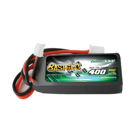 GENS ACE 400mAh 7.4V 2S Lipo SCX24 GEA4002S35JS