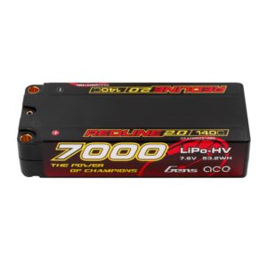GENS ACE Mid Size 7000mAh Lipo 2S 140C 7.6V GEA70002S14M5