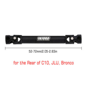 INJORA Albero Centrale Posteriore 52-72mm SCX24-140-52