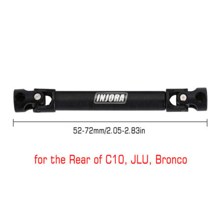 INJORA Albero Centrale Posteriore 52-72mm SCX24-140-52