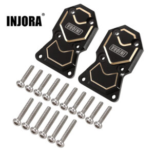 INJORA Copri Differenziale Ottone Nero SCX24 SCX24-93BK