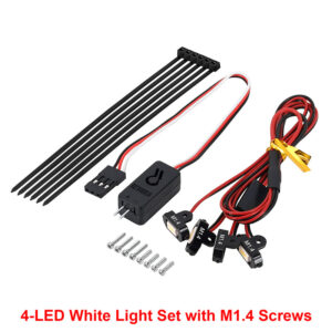 INJORA Kit Luci con Controller per 1/18 e 1/24 INJ-DG-L35-4
