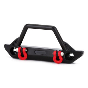 INJORA Paraurti Anteriore Alluminio con Luci per SCX24 SCX24-48B