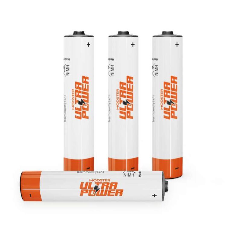 MODSTER Batteria AAA Ultra Power 900mAh 4pz MD10201