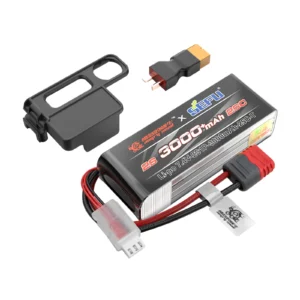 BATTERIA 2S 3000MAH 25C Connettore Deans e XT60