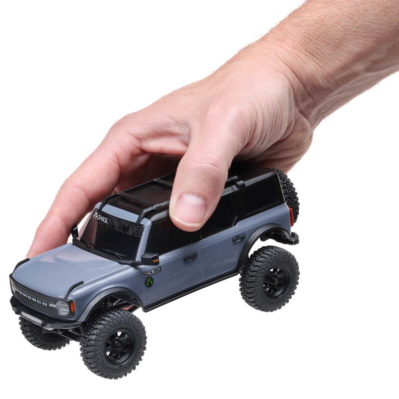 AXIAL SCX30 Ford Bronco 4X4 RTR Brushed Rock Crawler Grigio AXI-2048T2 - immagine 19
