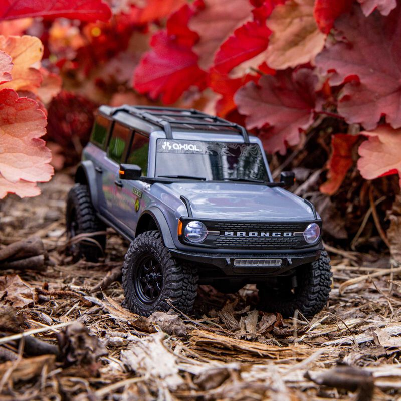 AXIAL SCX30 Ford Bronco 4X4 RTR Brushed Rock Crawler Grigio AXI-2048T2 - immagine 21