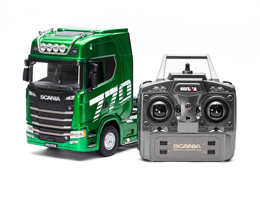 HUINA SCANIA 770S RC TRUCK RTR VERDE CY1501G - immagine 14