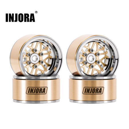 INJORA Cerchi 1.0" Offset -4.4mm Ottone YQW-MW1014SR
