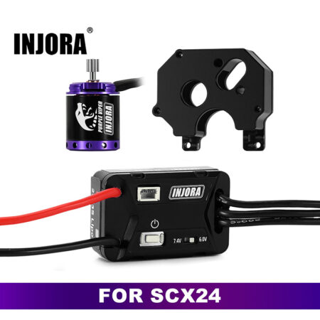 INJORA G2 Waterproof Brushless ESC/1721 Purple Viper Motor MBL32G2-INM19-SCX24