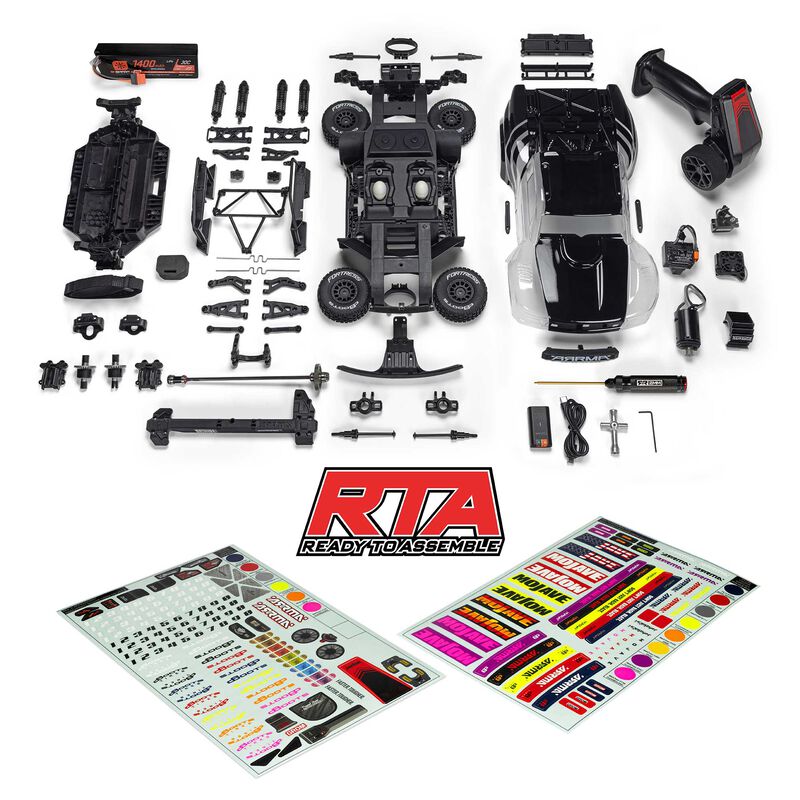 ARRMA Mojave GROM Mega 4X4 RTA Kit ARA2104KT1 - immagine 17