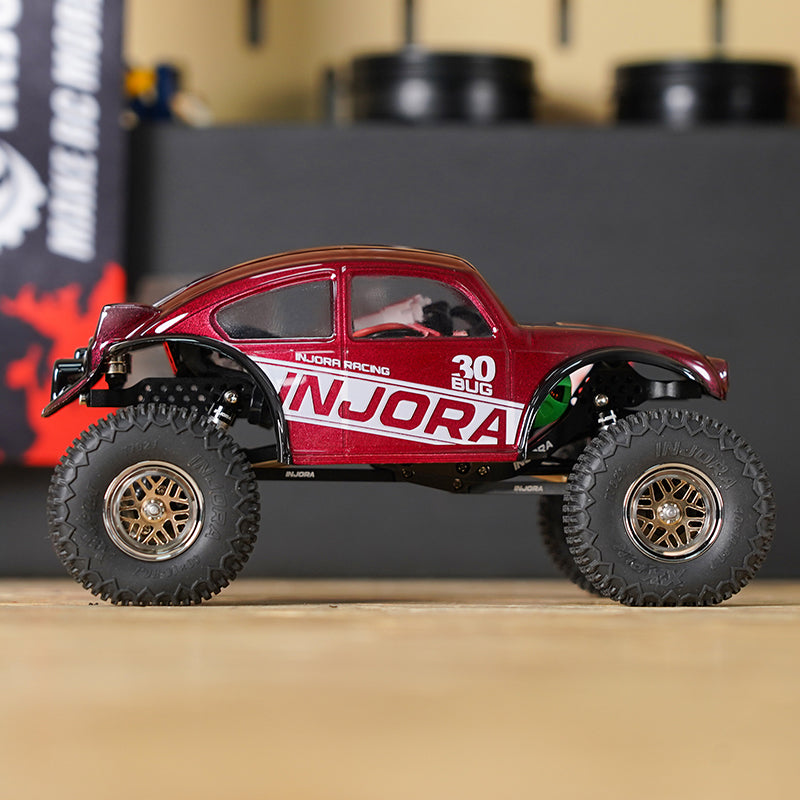 INJORA SCX30 Carrozzeria BUG30 e Magneti BUG30-RD - immagine 6