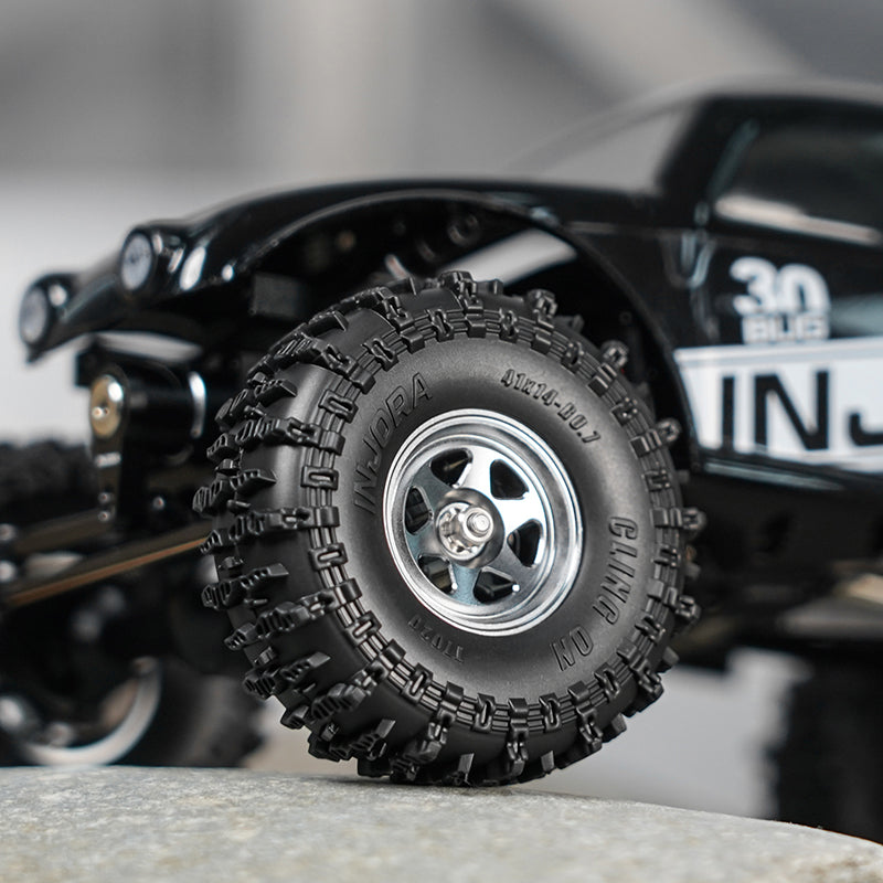 INJORA 0.7" 41*14mm Gomme Cling On 1/30 SCX30 T7020 - immagine 7