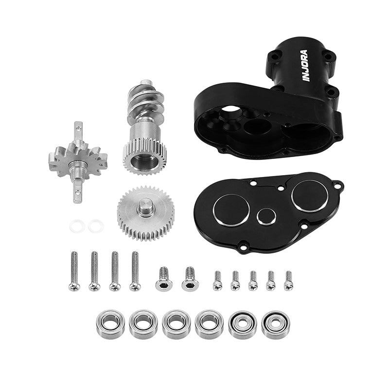 INJORA SCX30 Kit Trasmissione in Alluminio SCX30-11BK - immagine 5