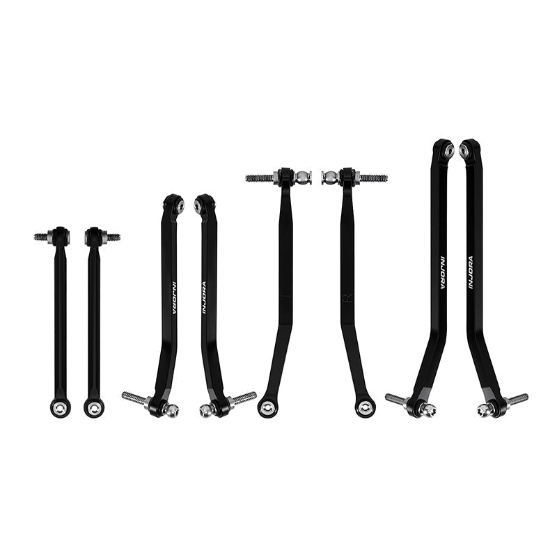 INJORA SCX30 Link Telaio Alluminio Alta Escursione SCX30-02BK - immagine 11