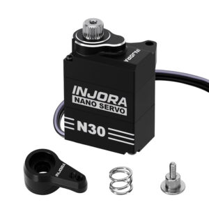 INJORA Servo Alluminio Nano e SalvaServo SCX30 INJS-N30